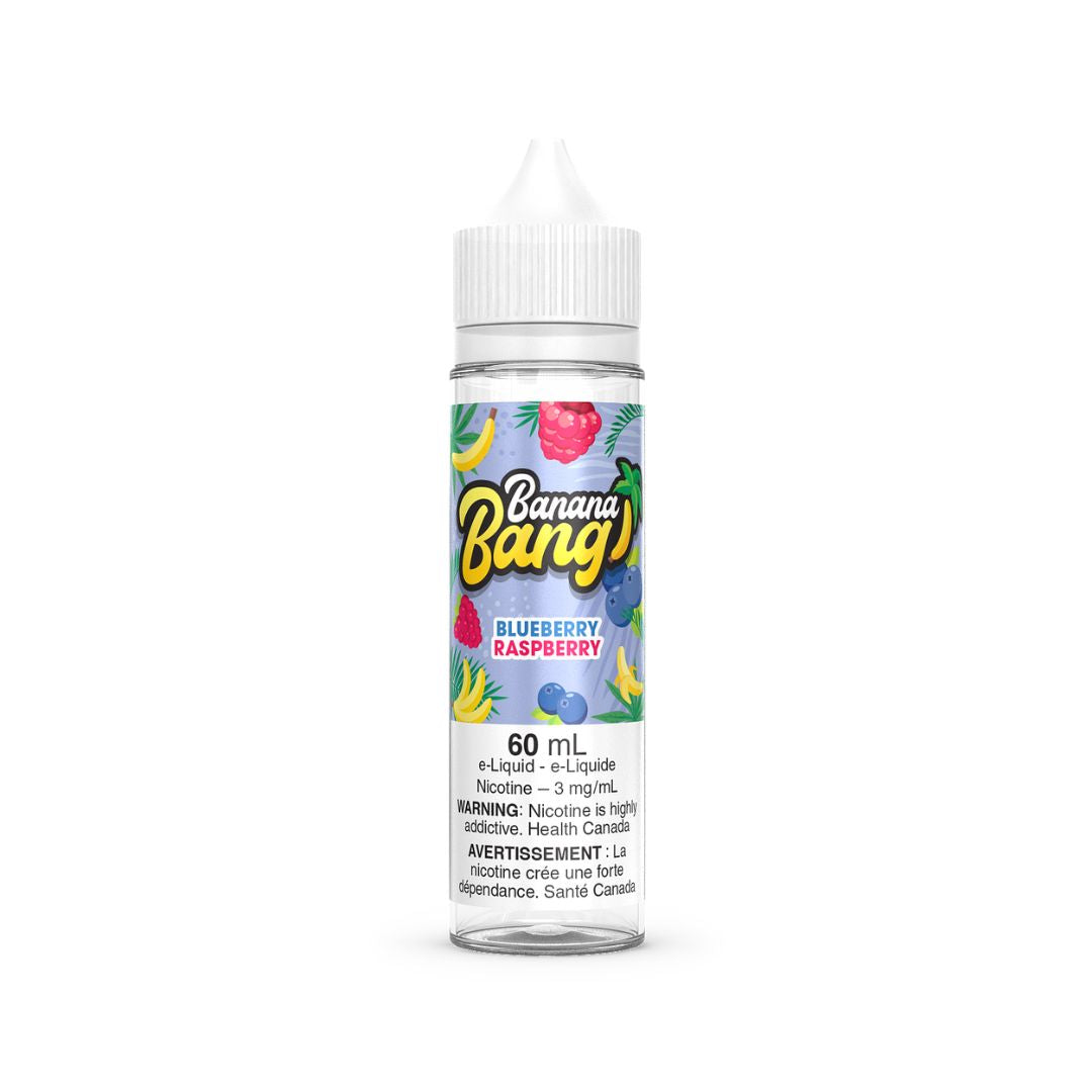 Banana Bang Blueberry Raspberry Freebase Nicotine Vape Juice