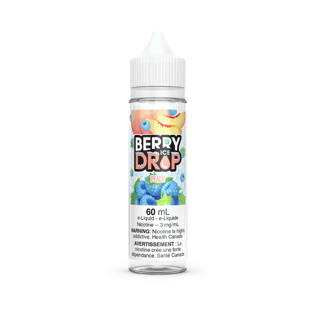 Berry Drop Peach Ice Freebase Nicotine Vape Juice