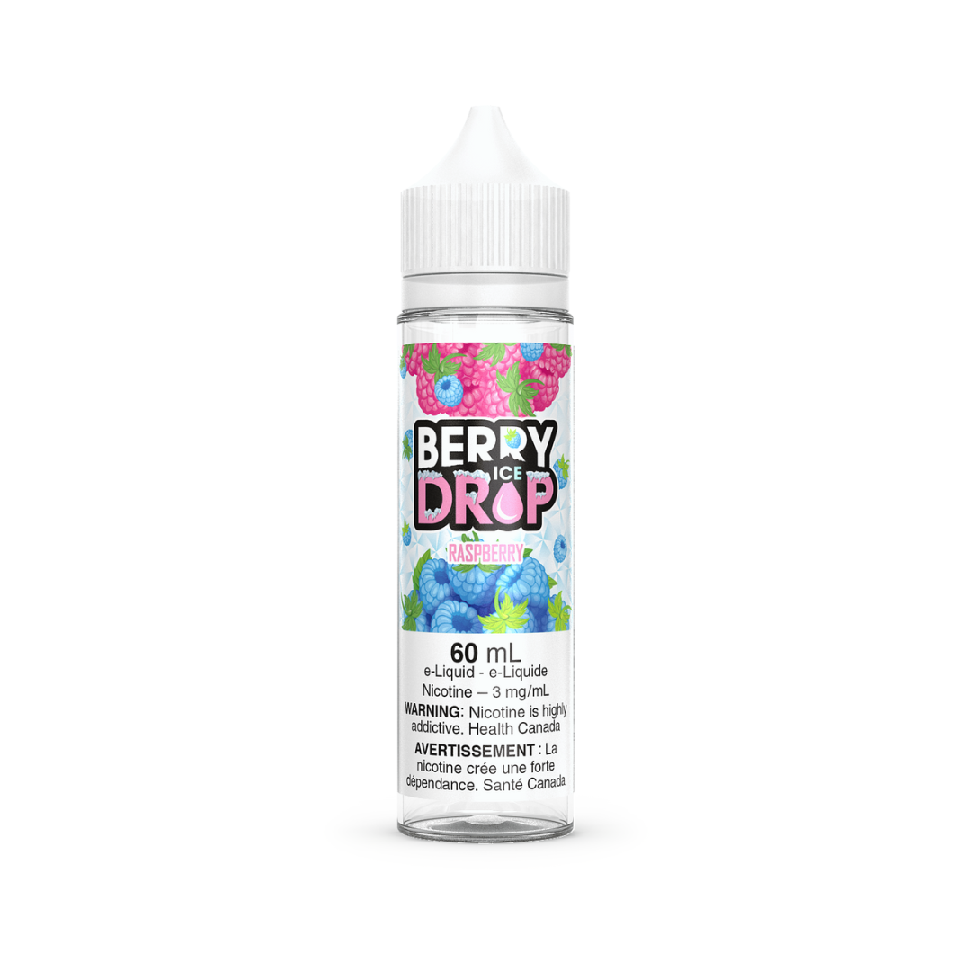 Berry Drop Raspberry Ice Freebase Nicotine Vape Juice