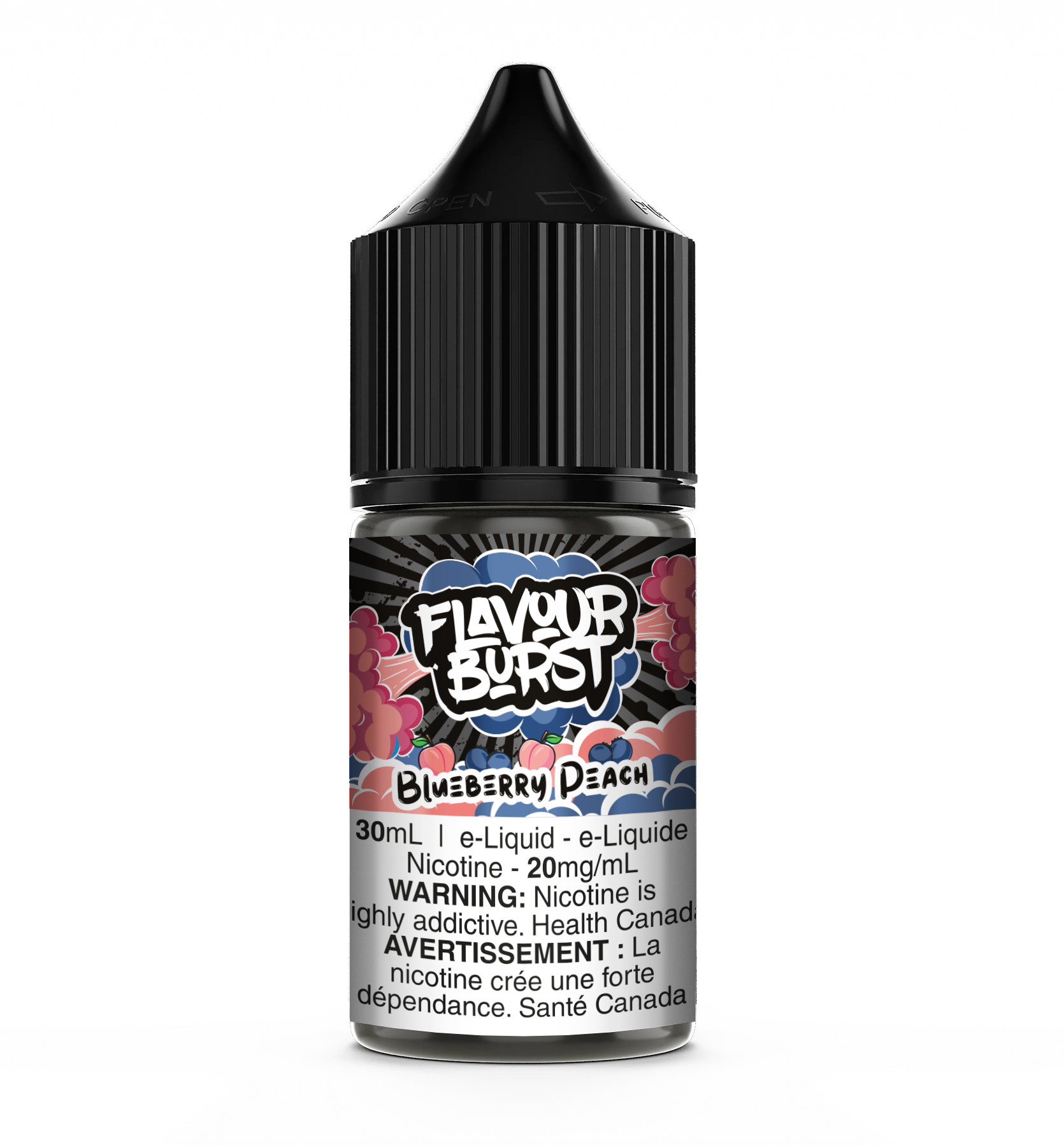 Flavor Burst Salts -  Blueberry Peach