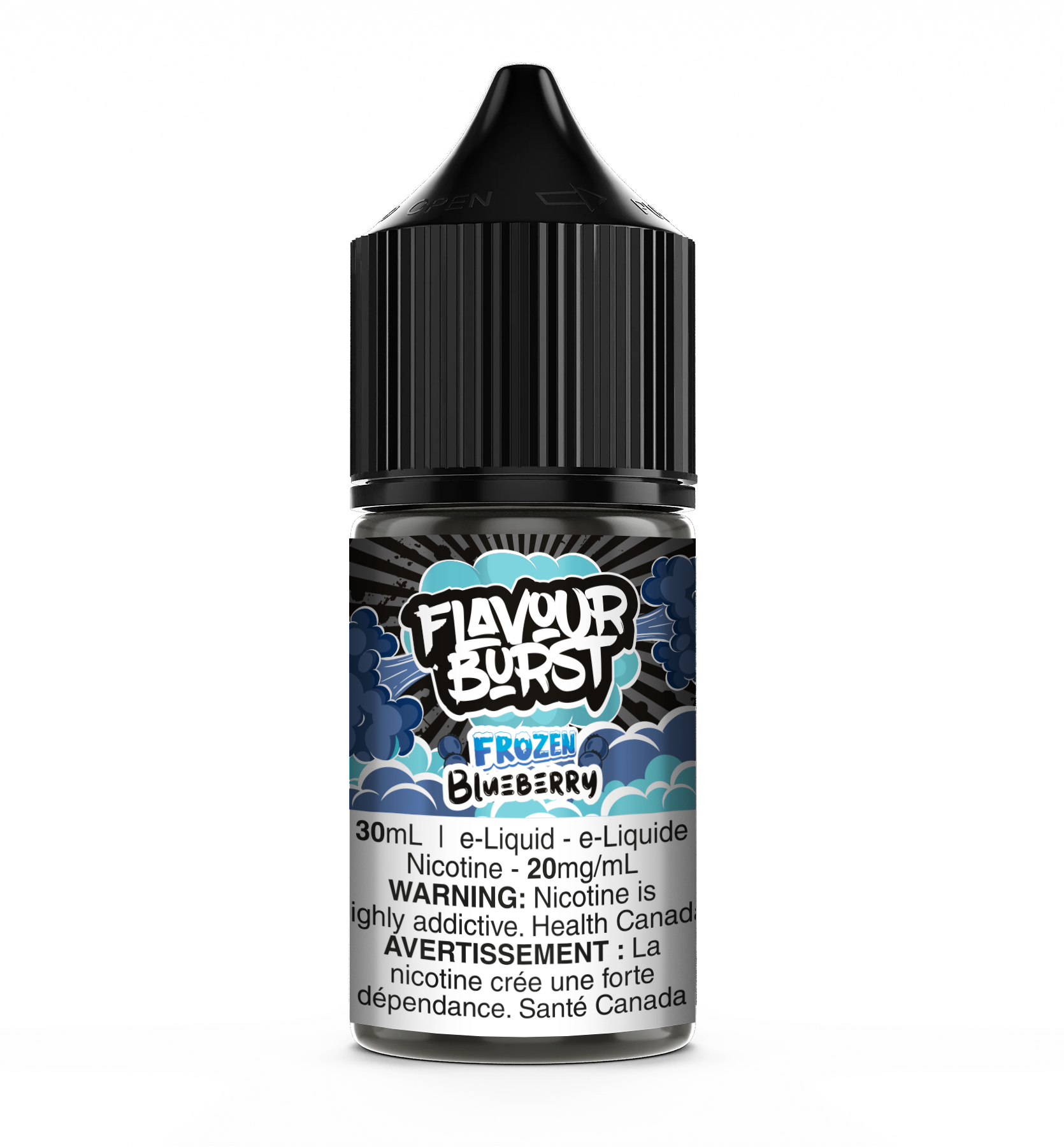 Flavor Burst Salts -  Frozen Blueberry
