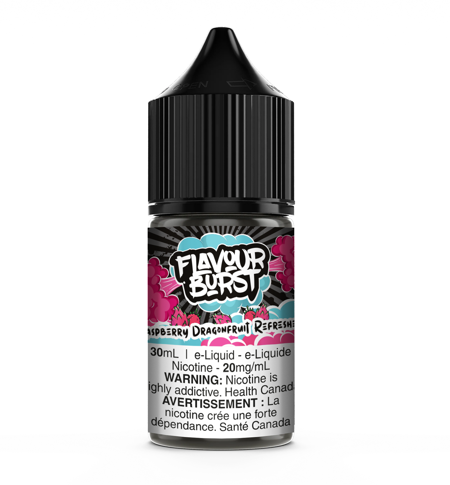 Flavor Burst Salts -  Frozen Raspberry Dragon fruit Refresher