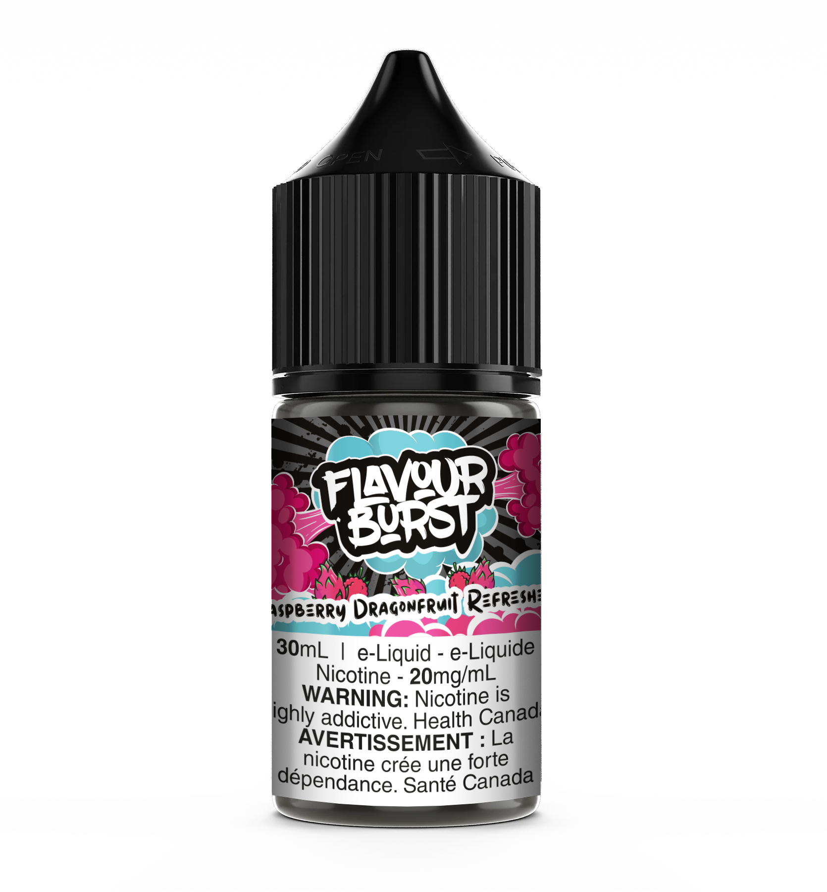 Flavor Burst Salts -  Frozen Raspberry Dragon fruit Refresher