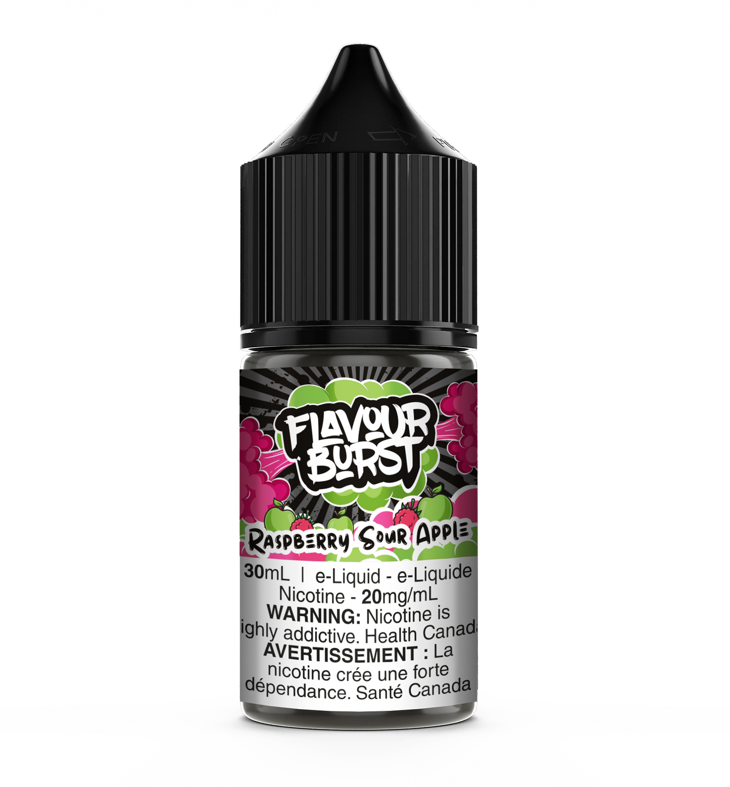 Flavor Burst Salts -  Raspberry Sour Apple