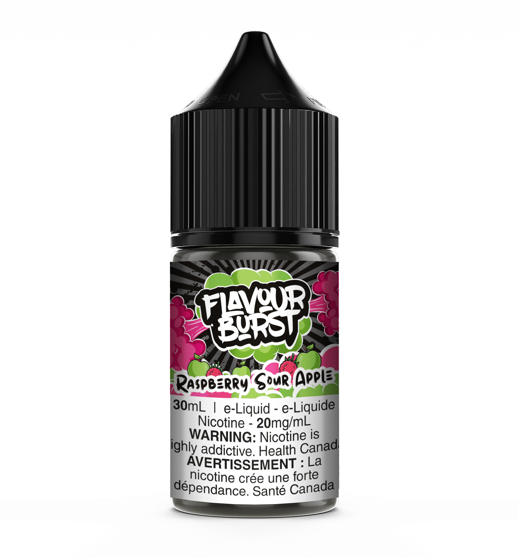 Flavor Burst Salts -  Raspberry Sour Apple