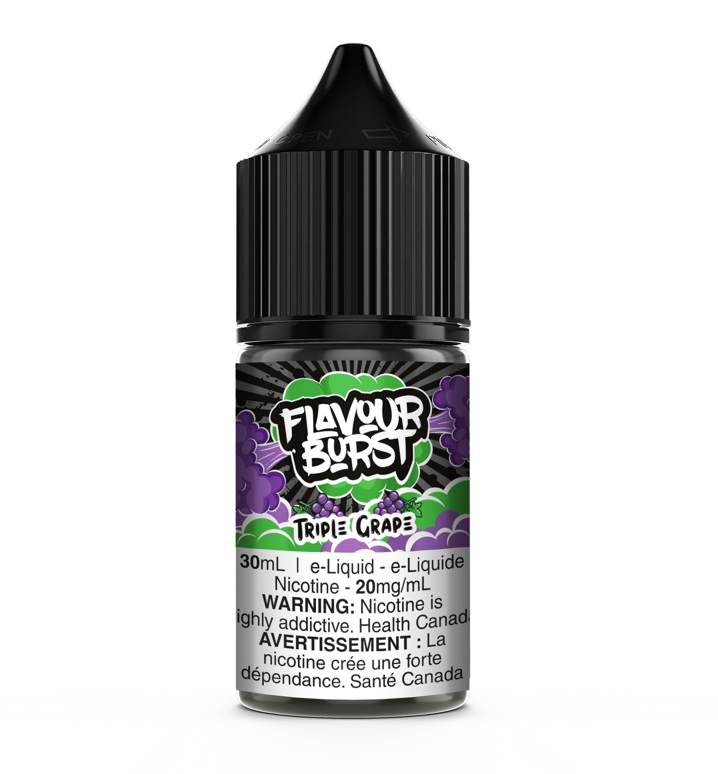 Flavor Burst Salts -  Frozen Triple Grape