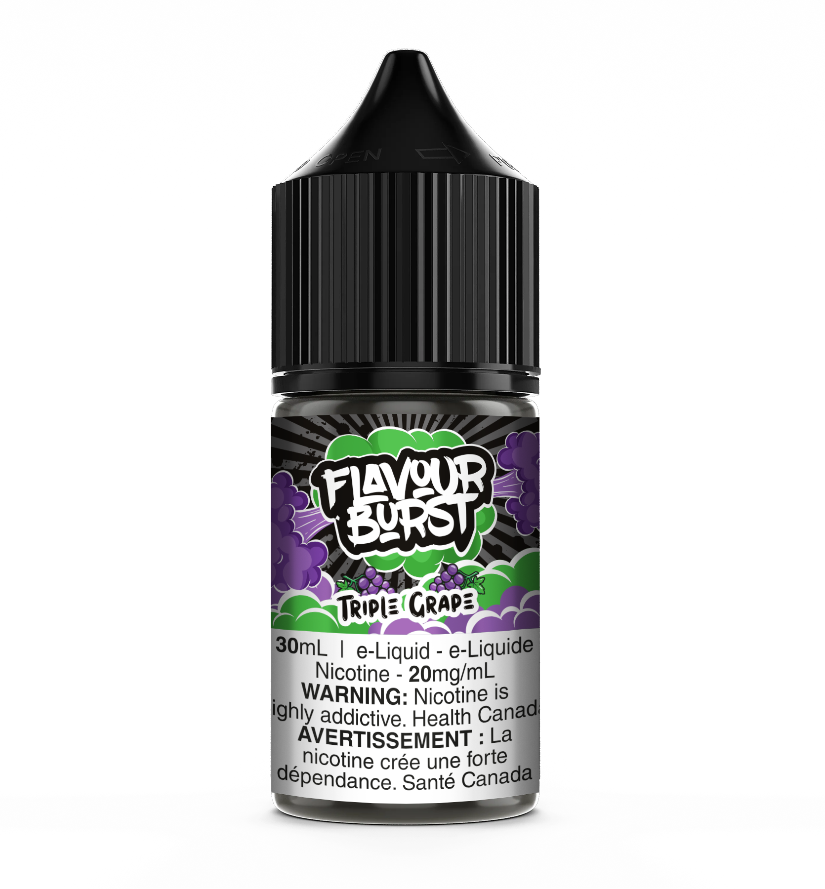 Flavor Burst Salts -  Frozen Triple Grape