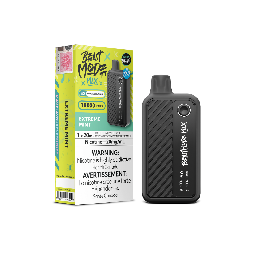Flavour Beast Mode Max 18K Disposable Vape Extreme Mint 