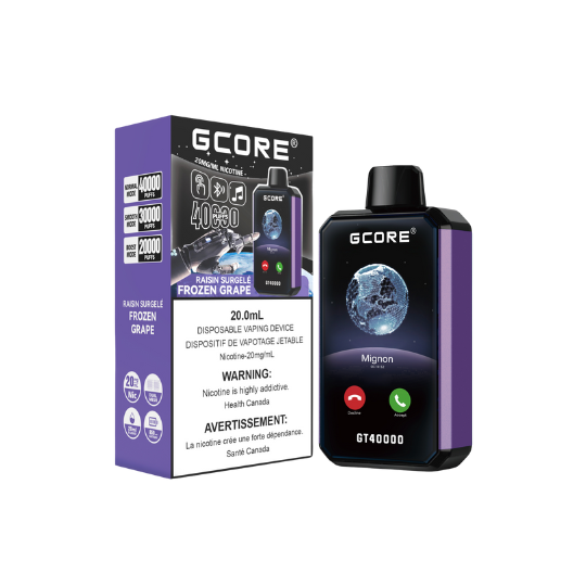 GCORE GT 40K Disposable Vape Frozen Grape