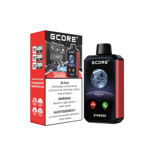GCORE GT 40K Disposable Vape Strawberry Watermelon