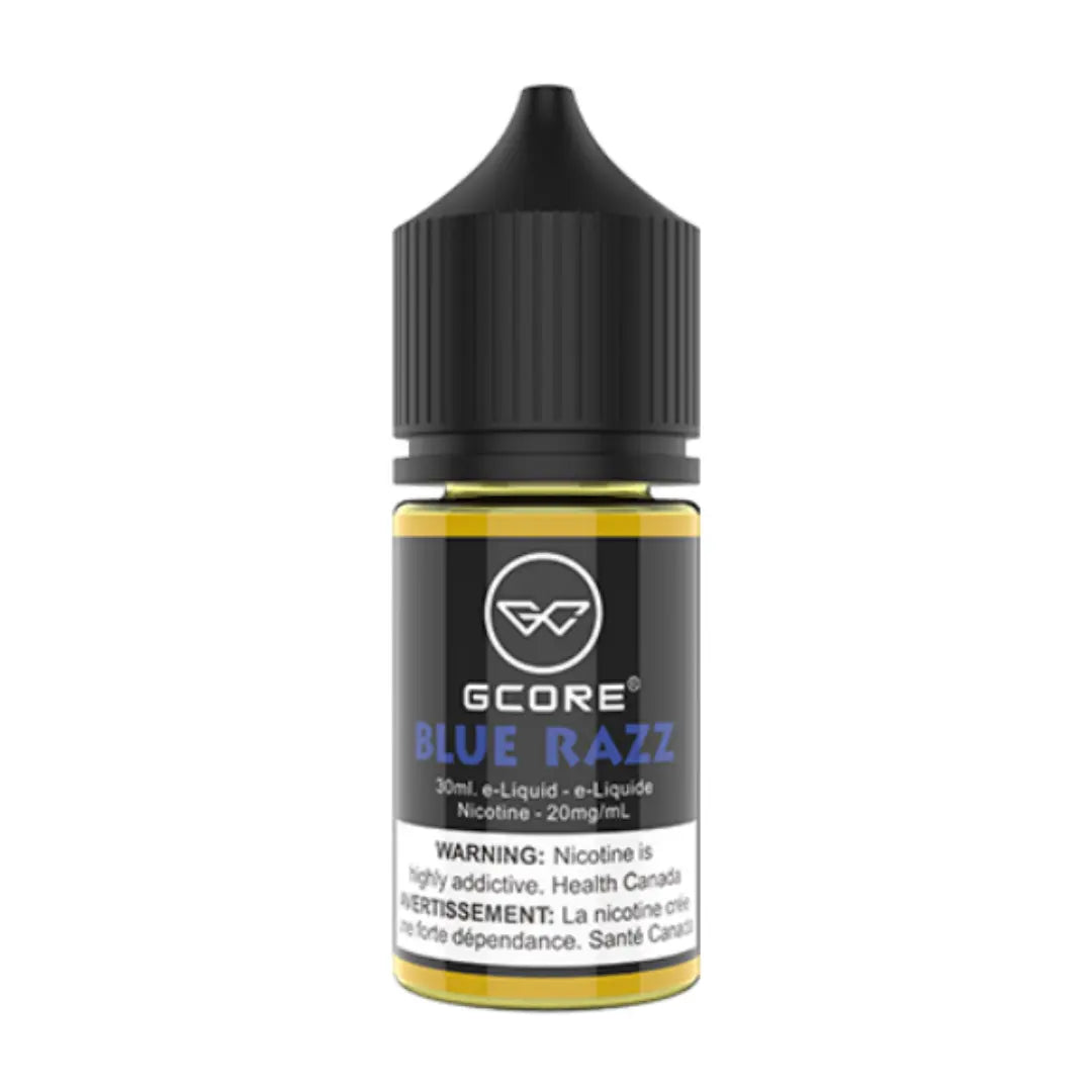 G Core Blue Razz Gcore Salt Nicotine Vape Juice | Vape on YEG