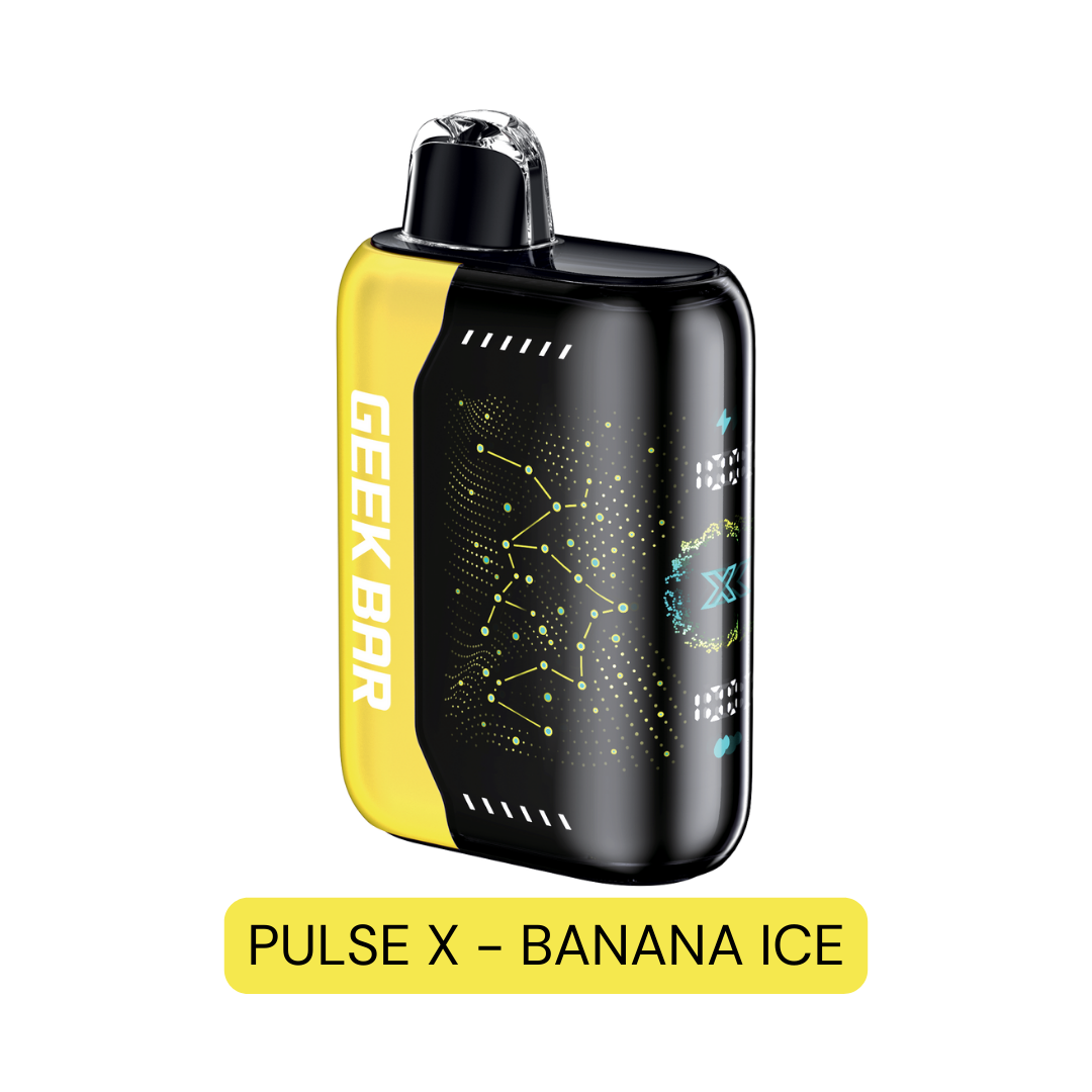 Geek Bar Pulse X Disposable Vape Banana Ice