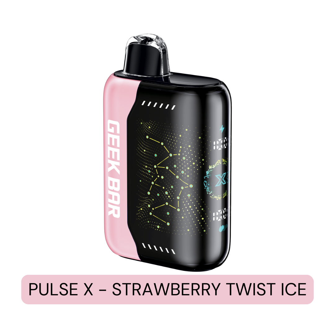 Geek Bar Pulse X Disposable Vape Strawberry Twist Ice