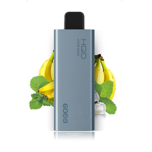 HQD Cuvie Stick 6000 Disposable Vape Banana Ice 