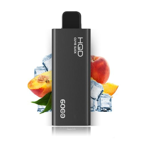 HQD Cuvie Stick 6000 Disposable Vape Peach Ice
