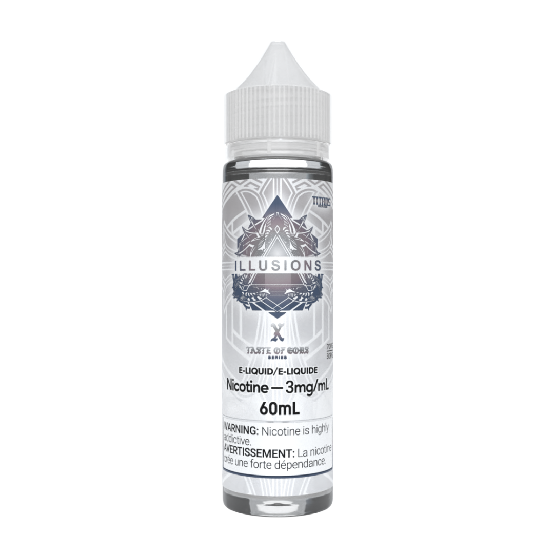 Illusion Taste Of Gods X Freebase Nicotine Vape Juice