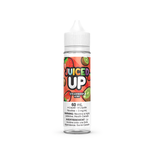 Juiced Up Strawberry Kiwi Freebase Nicotine Vape Juice