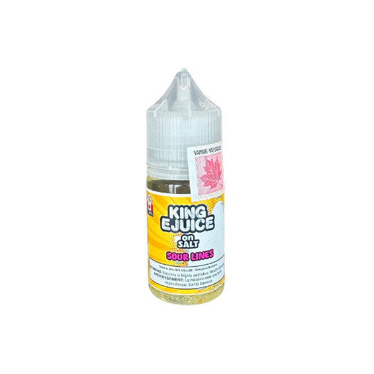 King Ejuice Sour Lines Salt Nicotine Vape Juice 20mg