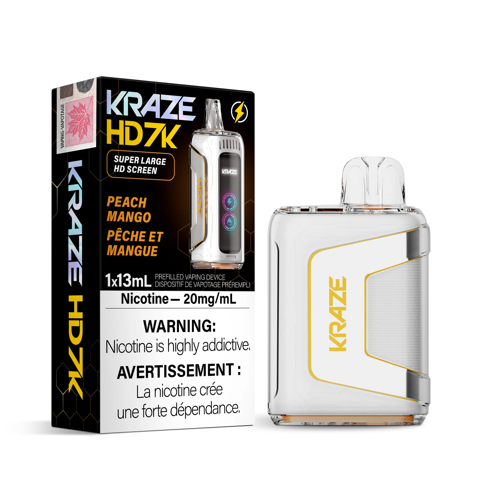 Kraze HD7K Disposable Vape | Vape on YEG Kraze HD7K Disposable Vape | Vape on YEG