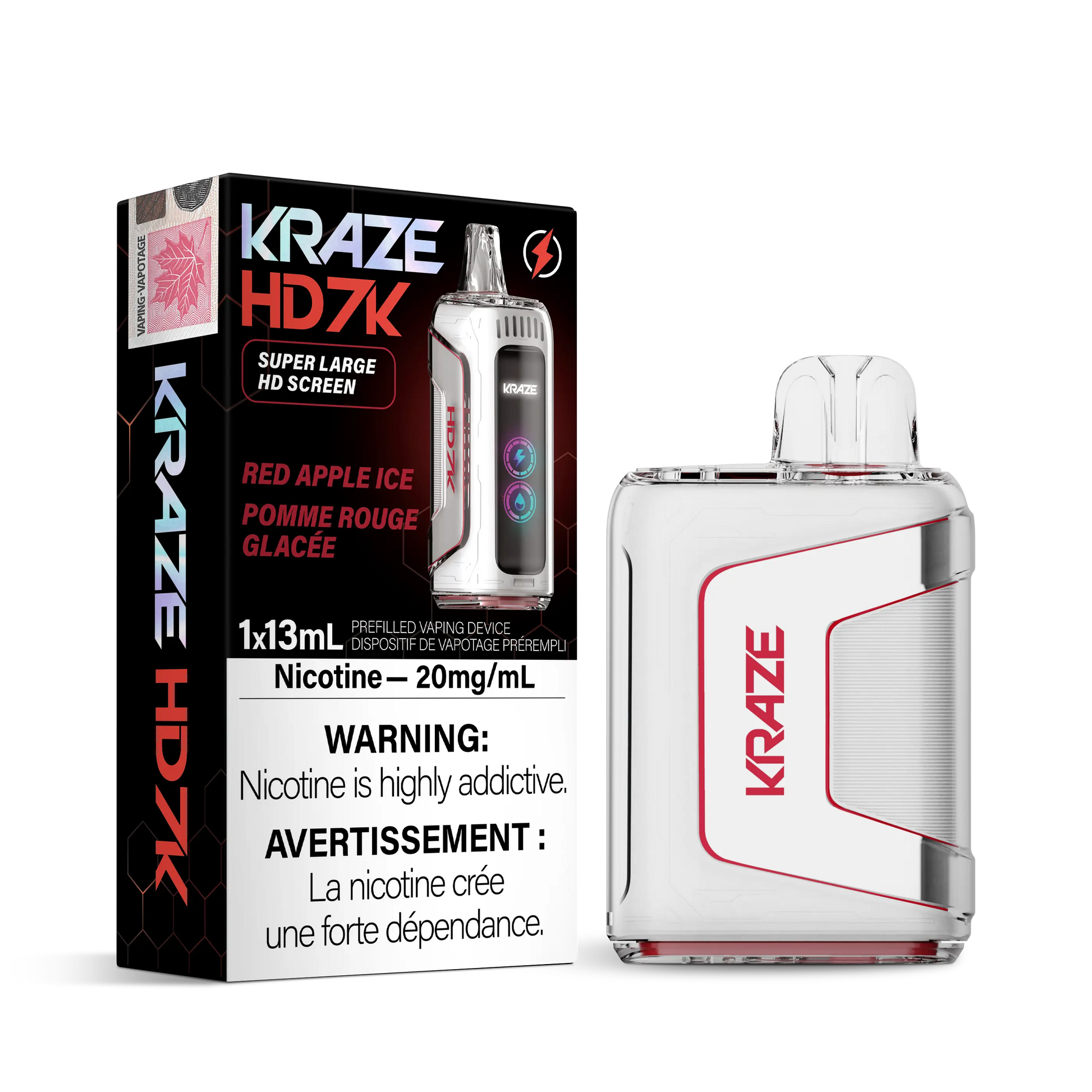 Kraze HD7K Disposable Vape | Vape on YEG Kraze HD7K Disposable Vape | Vape on YEG