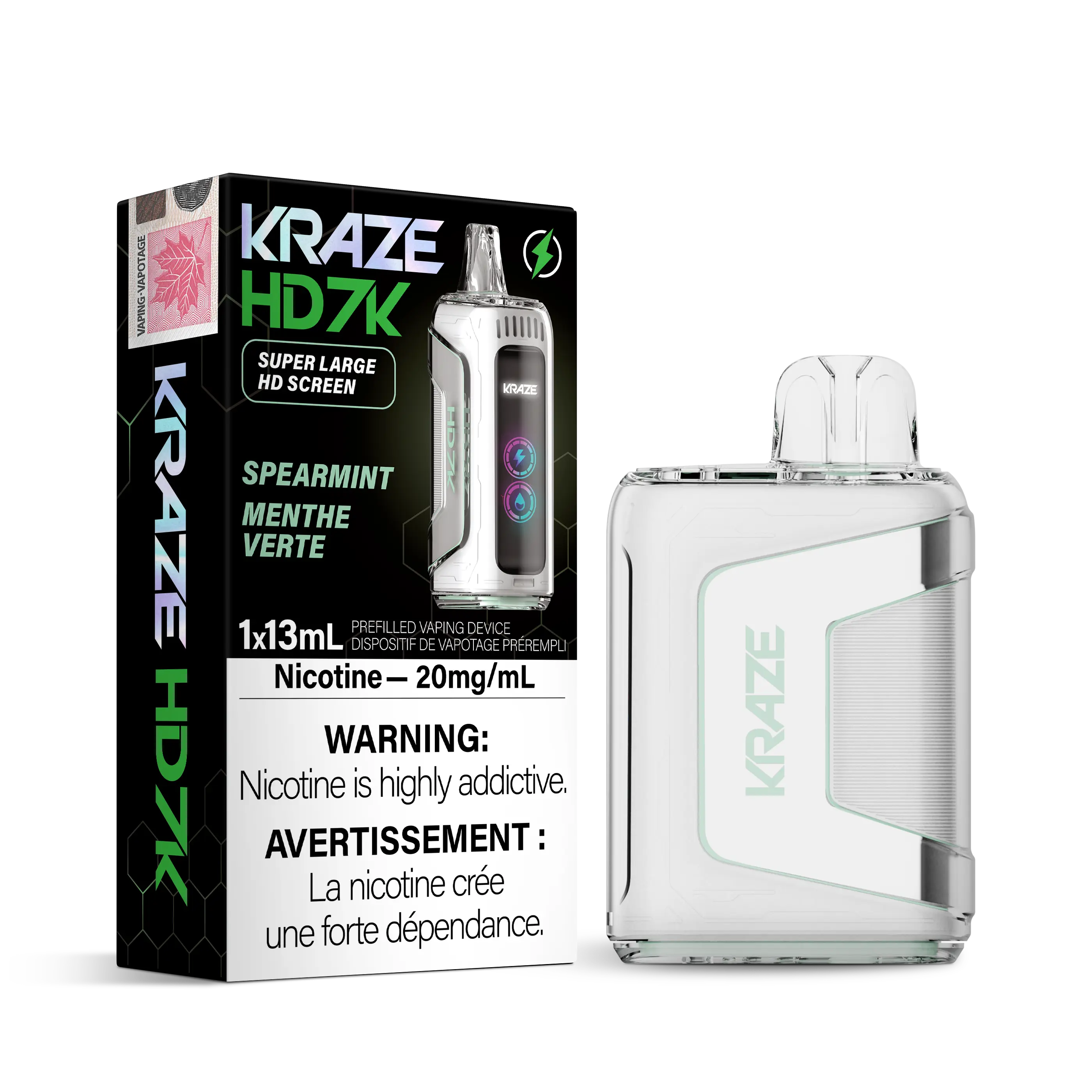Kraze HD7K Disposable Vape | Vape on YEG