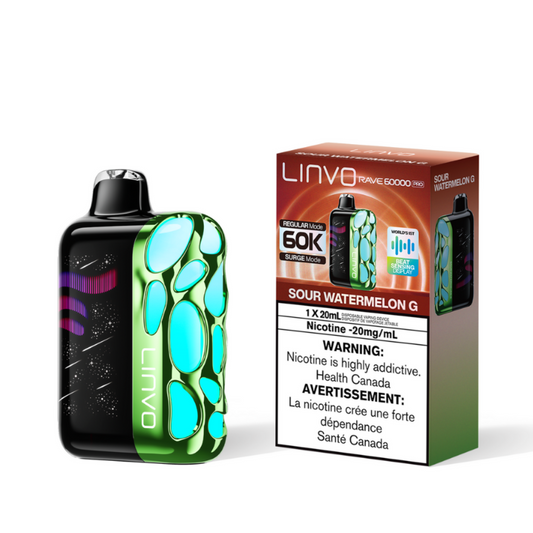 Linvo Rave 60000 - vapeon-yeg