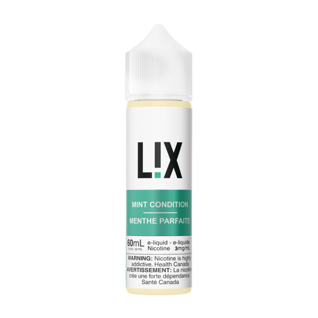 Lix Mint Condition Freebase Nicotine Vape Juice