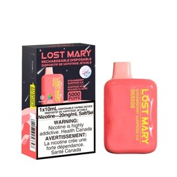 Lost Mary 5000 Disposable Vape Strawberry Suprise Ice