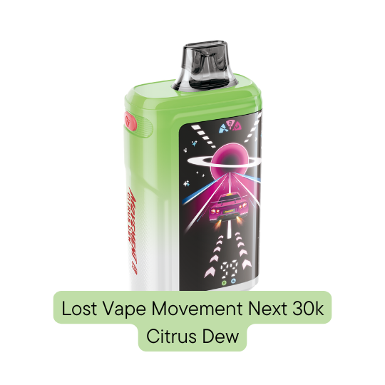 Lost Vape Movement Next 30K Disposable Vape Citrus Dew