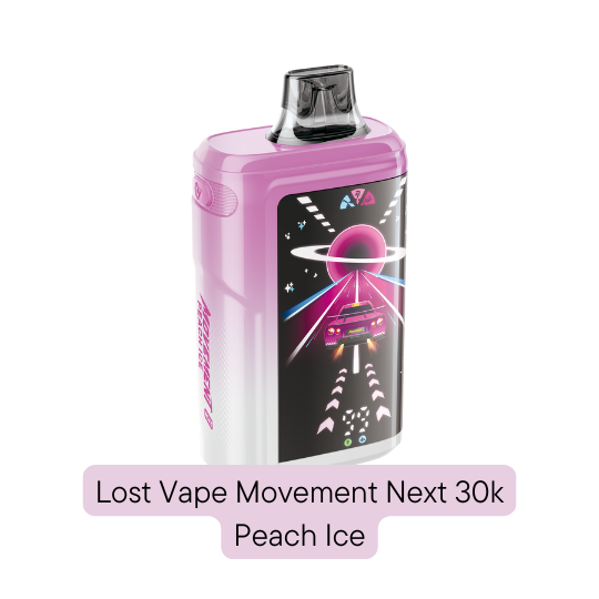 Lost Vape Movement Next 30K Disposable Vape Peach Ice