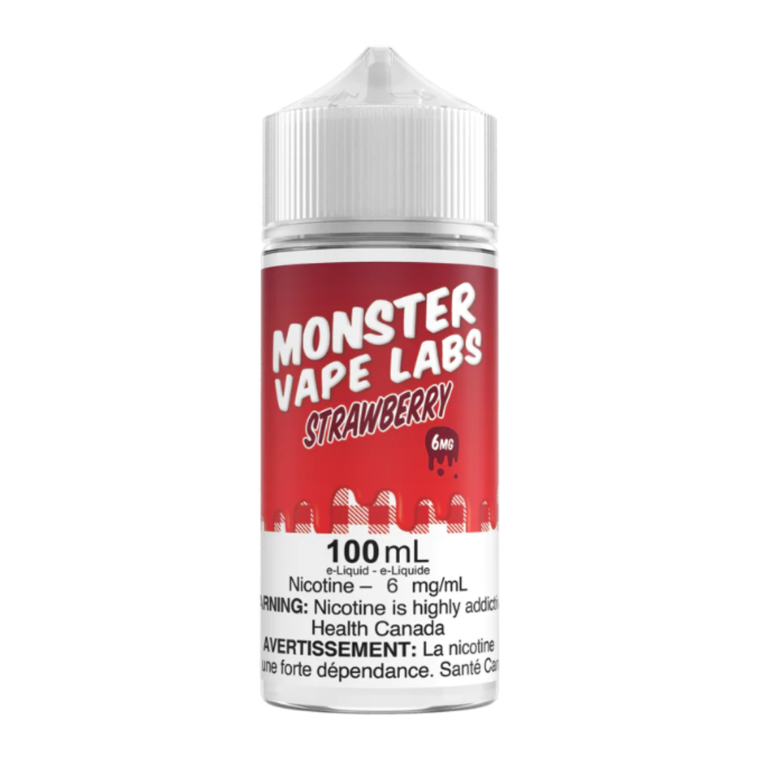 Monster Labs Strawberry Jam Freebase Nicotine Vape Juice