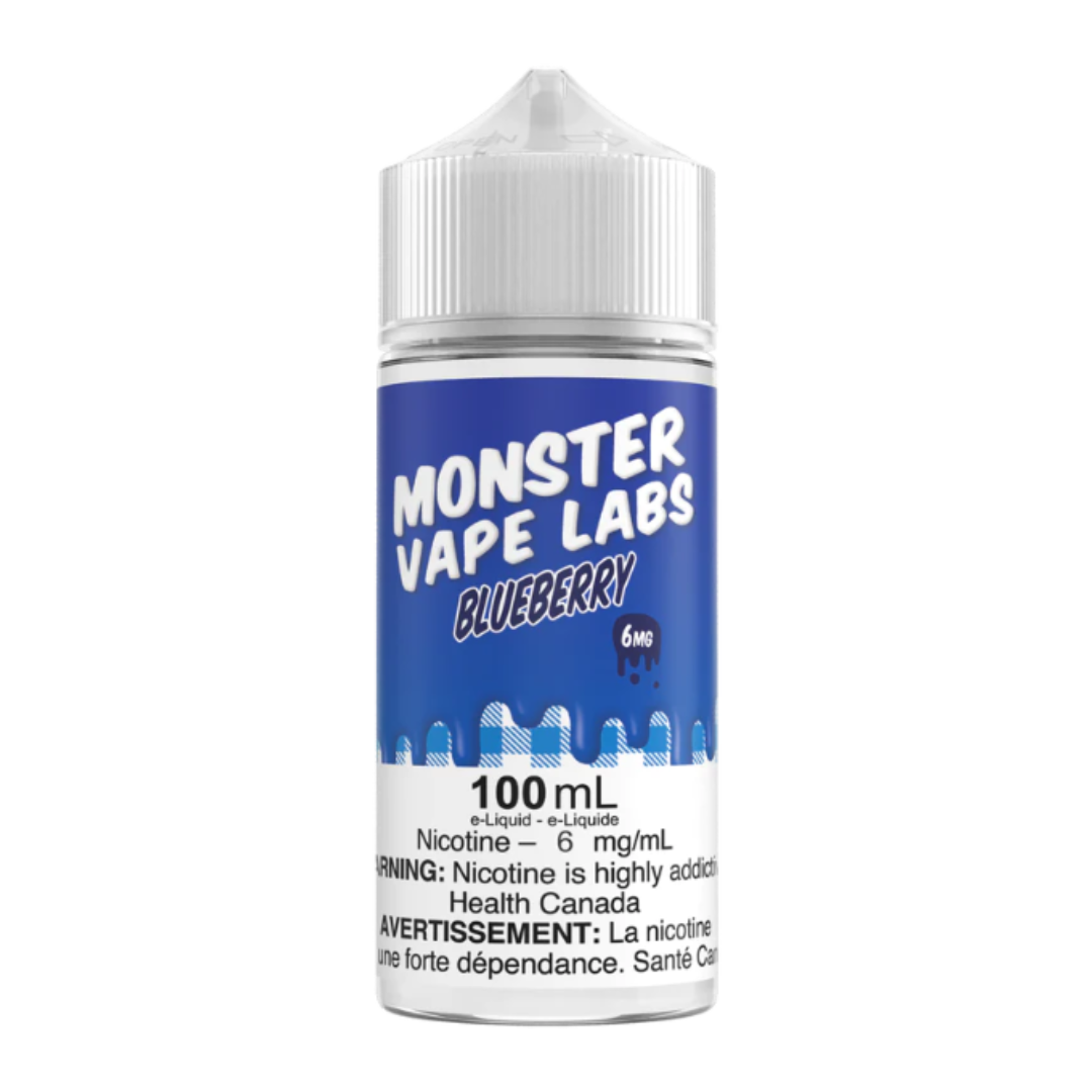 Monster Vape Labs Blueberry Freebase Nicotine Vape Juice