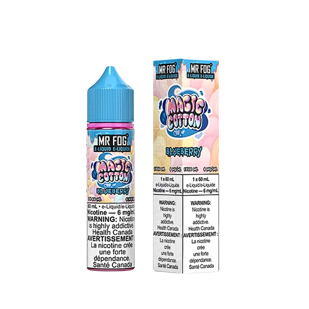 Mr Fog Magic Cotton Blueberry Freebase Nicotine Vape Juice