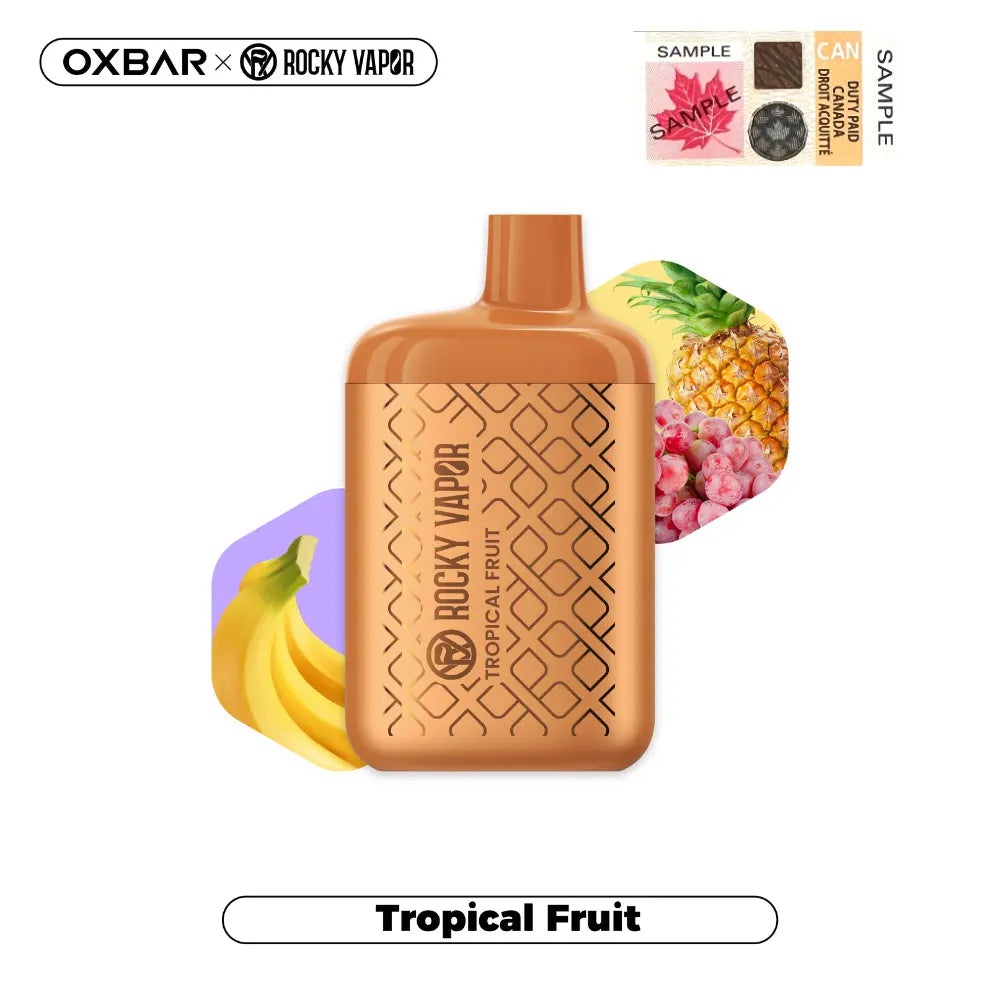 OXBAR Rocky Vapor Disposable Vape Tropical Fruit