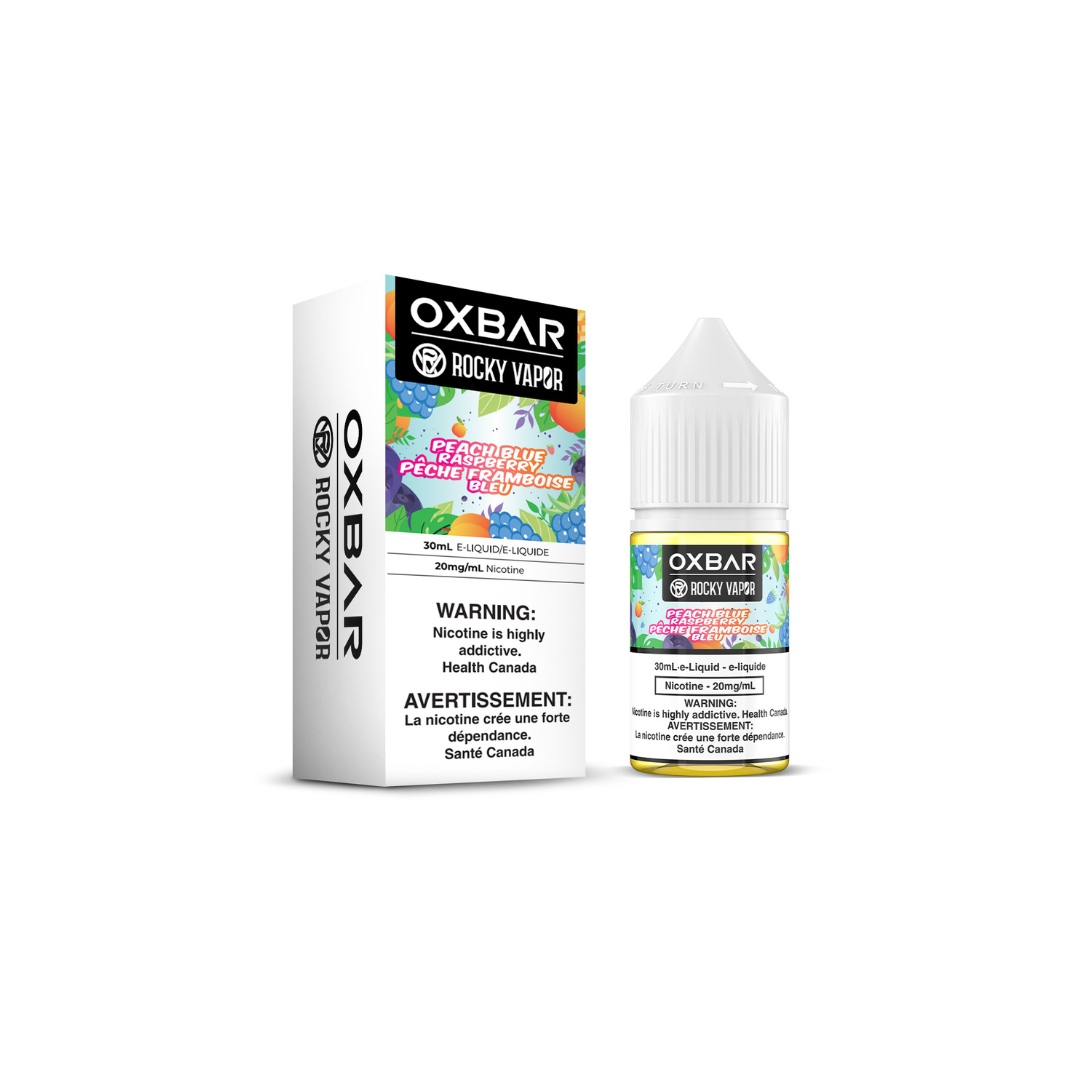 OxBar Peach Blue Raspberry Salt Nicotine Vape Juice 20 MG