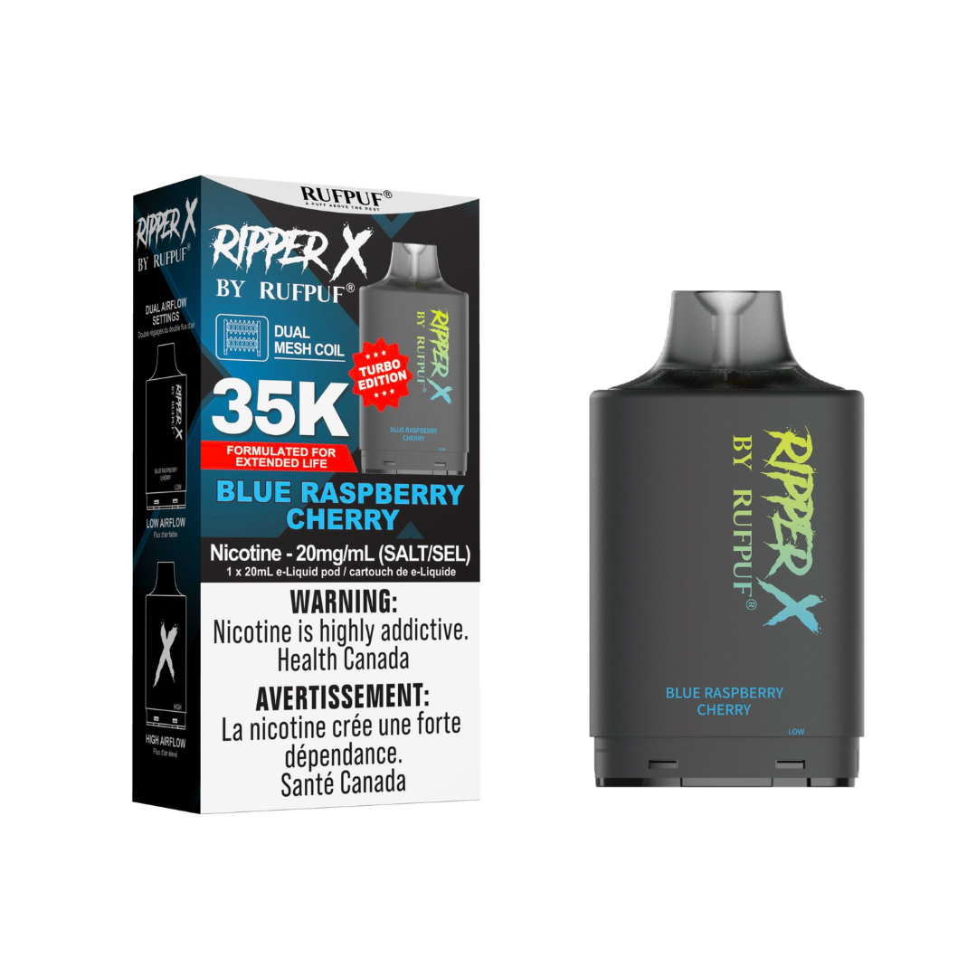 Ripper X 35K Disposable Pod Blue Raspberry Cherry
