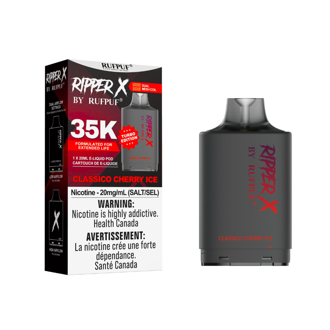 Ripper X 35K Disposable Pod Classico Cherry Ice