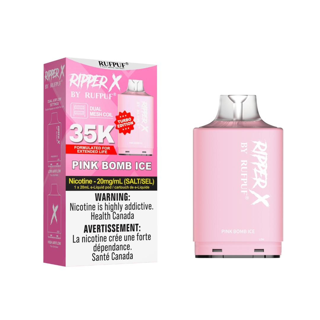 Ripper X 35K Disposable Pod Pink Bomb Ice