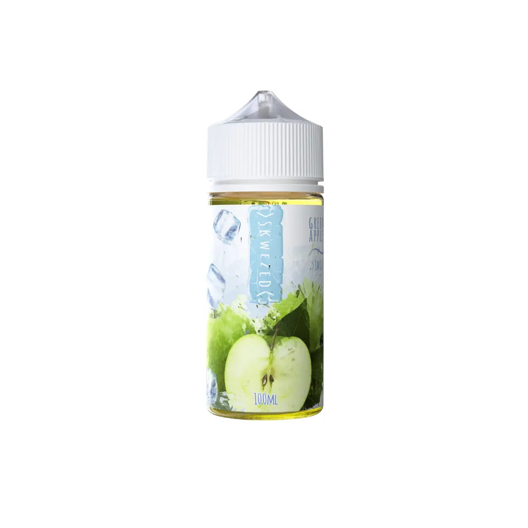 Skwezed Green Apple Iced Freebase Nicotine Vape Juice