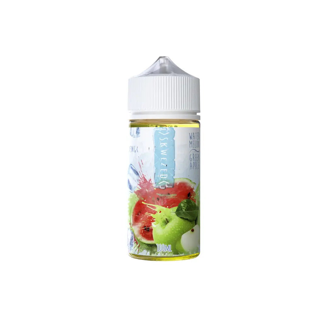 Skwezed Watermelon Green Apple Iced Freebase Nicotine Vape Juice