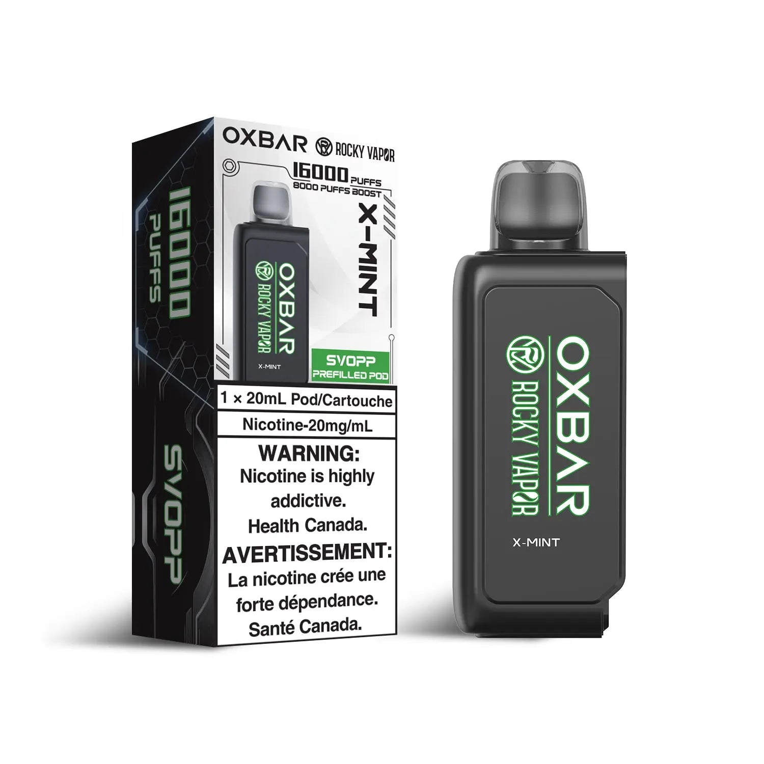 Oxbar Svopp Disposable Pod | Vape on YEG Oxbar Svopp Disposable Pod | Vape on YEG