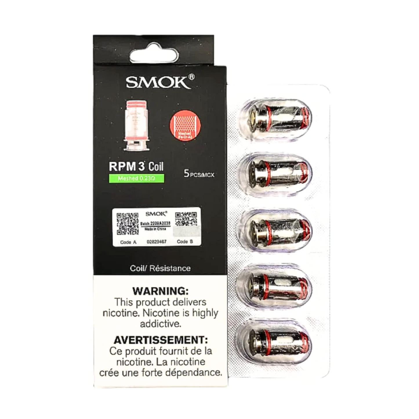 Smok Rpm3 Replacement Coils vapeon-yeg