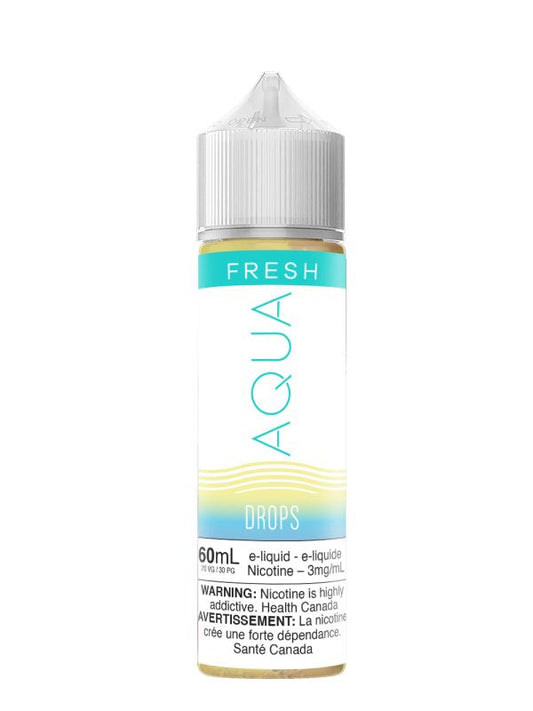 Aqua - Drops - Vape Juice - Freebase Nicotine