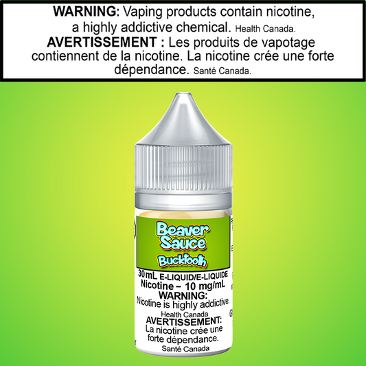 Beaver Sauce - Bucktooth - Vape juice - Salt Nicotine 