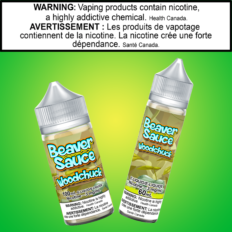 Beaver Sauce - Woodchuck - Vape juice - Freebase Nicotine 