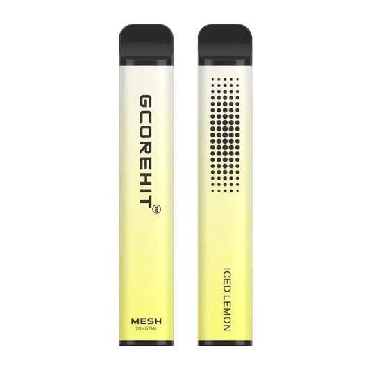 Gcore - Lemon Iced - Disposable Vape - Salt Nicotine