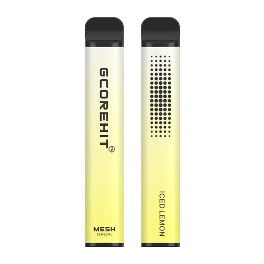 Gcore - Lemon Iced - Disposable Vape - Salt Nicotine