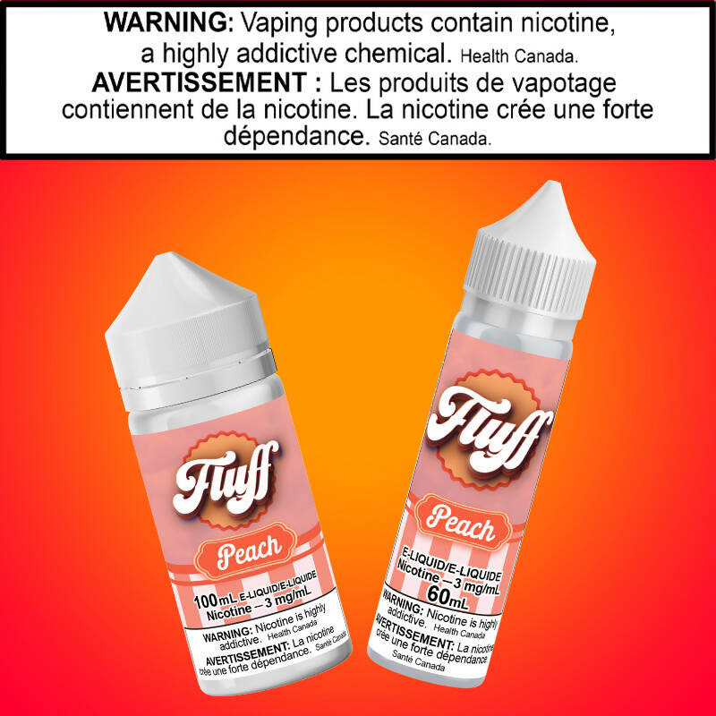 Fluff - Peach Vape Juice