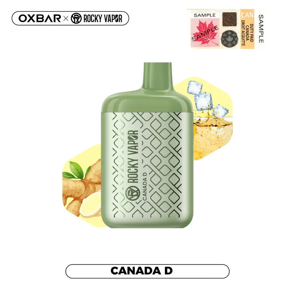 OXBAR Rocky Vapor Disposable Vape Canada D 