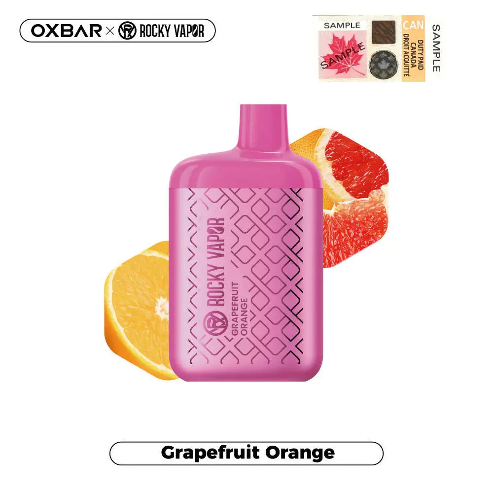 OXBAR Rocky Vapor Disposable Vape Grapefruit Orange